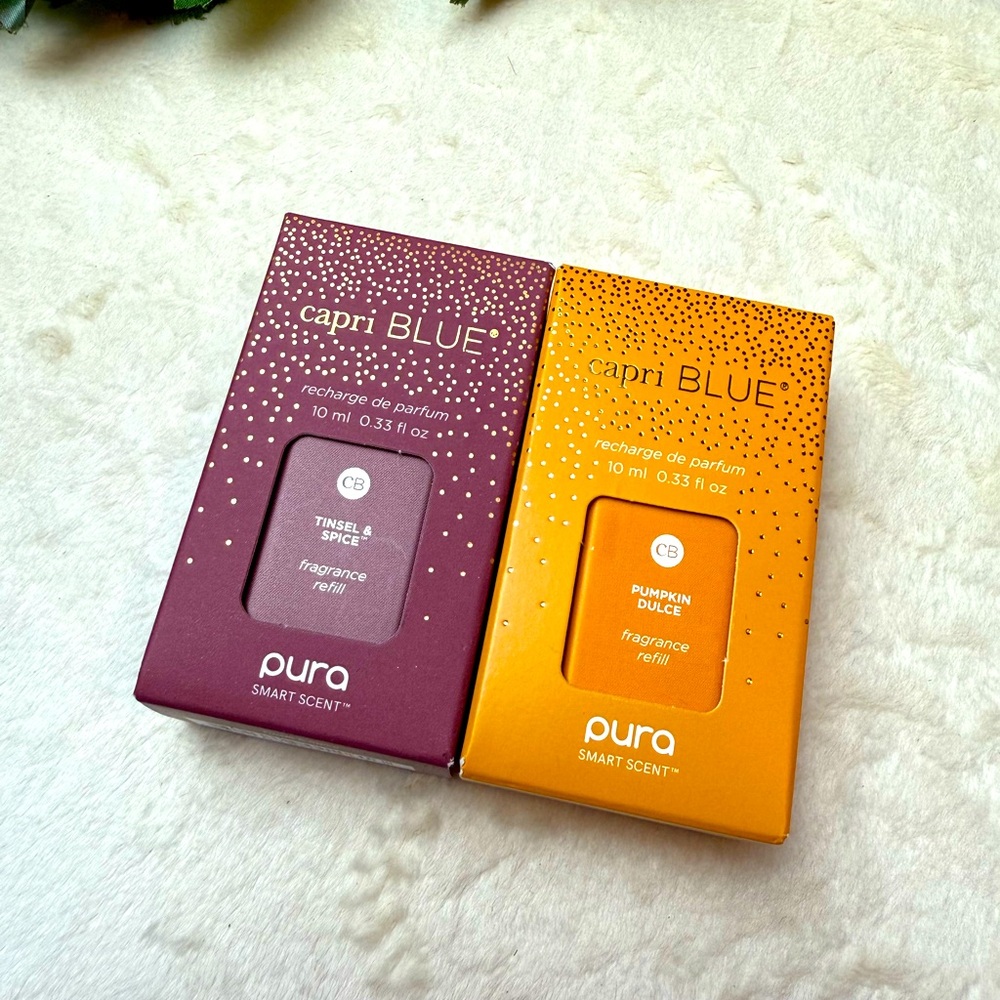 Capri Blue *NWT* Pura Smart Home Plug-in Diffuser Refills 2 pack